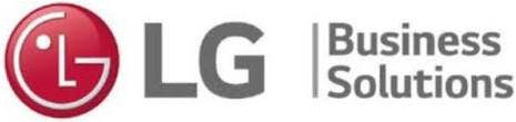 Logotype of the company LG